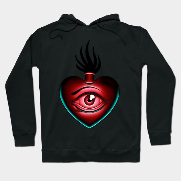 Heart Hoodie by www.teepublic.com/danielevers